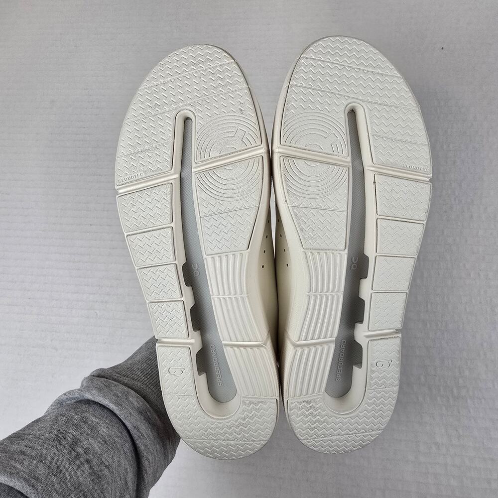 On Running The Roger Advantage Womens Size 7 Ivory Pink Sneakers Tennis Shoes - Picture 4 of 5